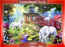 Puzzle-1500.C-150939 NEW Единороги-лето