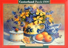 Puzzle-1500.С-150793 Цветы и абрикосы