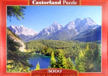 Puzzle-3000 C-300242-М Озеро в Альпах  Австрия