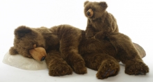 HANSA мягкая игрушка Детеныш японского бурого медведя 40 см
