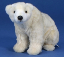 HANSA мягкая игрушка Белый медведь 36 см