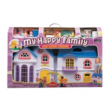 Набор:"My Happy Family"- дом с предметами, музыкальный.
