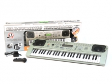 Пианино с микрофоном и MP3, от сети.