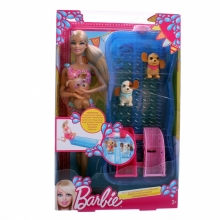 Barbie Весенний аттракцион - плавающие щенки.