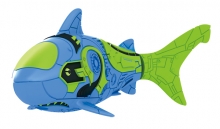 Тропическая РобоРыбка акула (синяя)